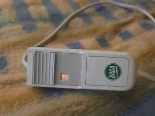 Manta eléctrica daga individual para cama de 90