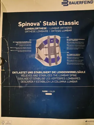 Faja Lumbar Bauerfeind Spinova Stabi Classic