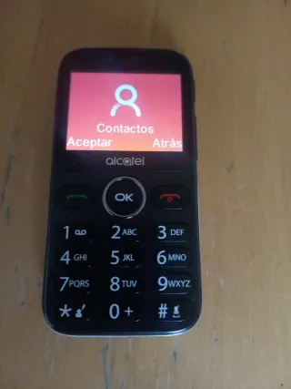 Teléfono Móvil Alcatel Negro