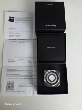 Samsung Galaxy Ring Tamanho 8