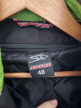 Chaqueta Moto Cuero Spyke Talla 48