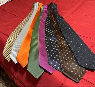 Lote de 8 corbatas de caballero