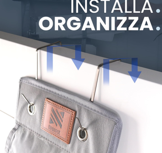 Organizer Armadio da Appendere con Scomparti