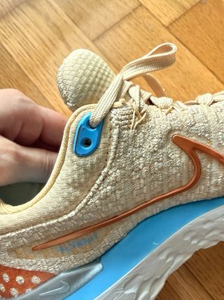 Zapatillas Nike React Beige/Naranja