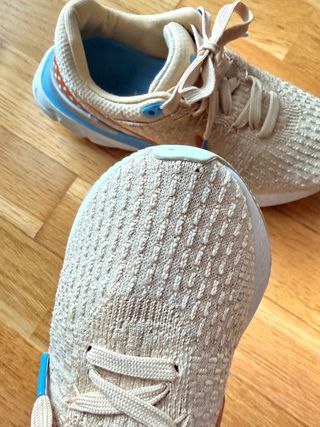 Zapatillas Nike React Beige/Naranja