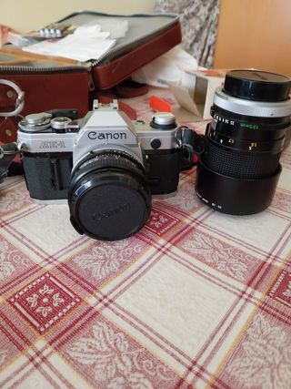 Canon AE-1 - combo
