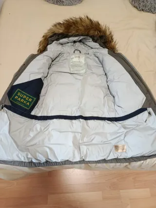 Parka hombre plumón Talla S