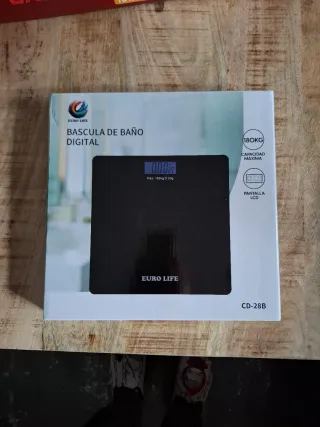 Báscula de Baño Digital Euro Life