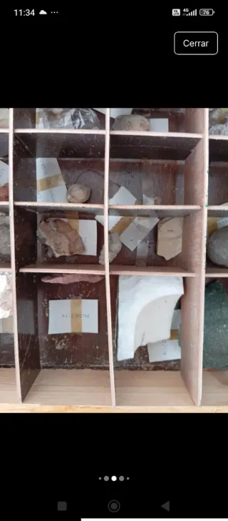 Colección Minerales y Fósiles