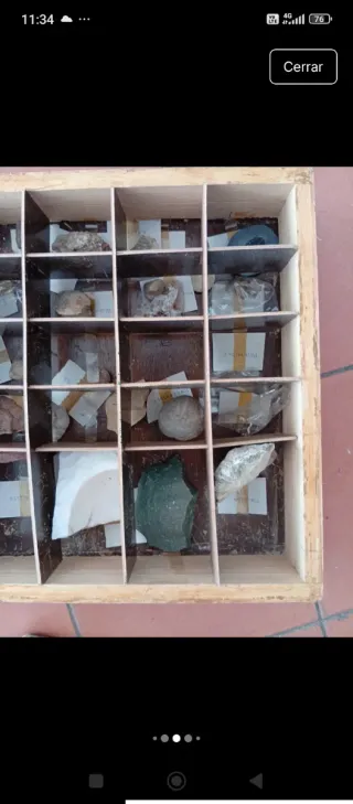 Colección Minerales y Fósiles