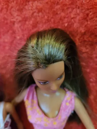 Lote de 5 Barbies con defectos