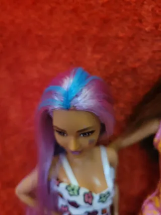 Lote de 5 Barbies con defectos