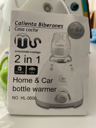 Calienta Biberones MS Casa y Coche