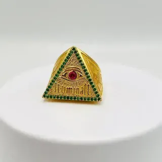 SELLO ILUMINATI. Oro 18k.