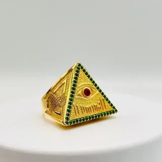 SELLO ILUMINATI. Oro 18k.