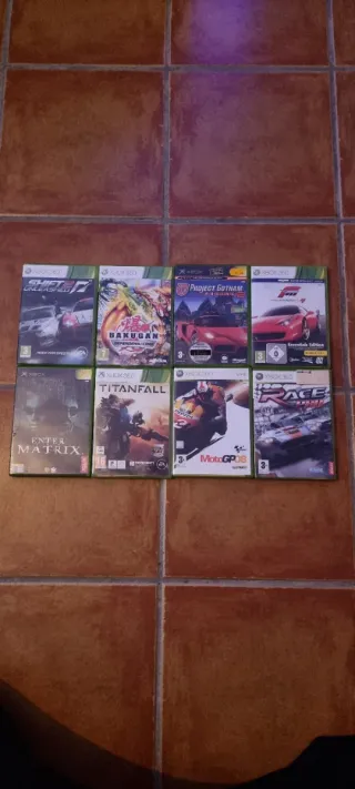 Lote 8 Videojuegos Xbox 360