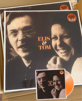 Vinilo Elis & Tom 140g Naranja