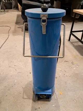 Calentador electrodos soldadura azul