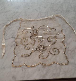 Traje de fallera dorado vintage (1974)