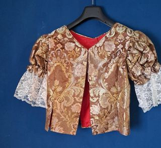 Traje de fallera dorado vintage (1974)