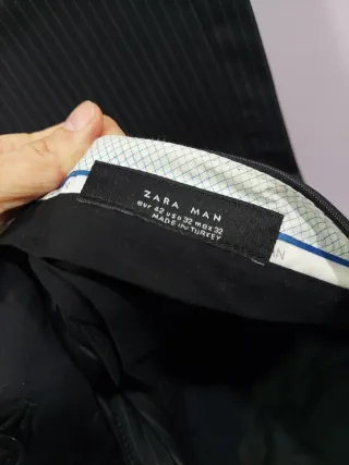 Traje Raya Diplomática Zara Man Talla M