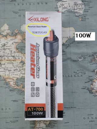 Riscaldatore per tartarughe con protezione 100W per acquari