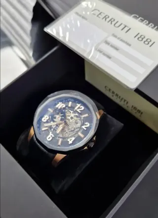 Reloj Cerruti 1881 Molveno Mecanismo Visible.