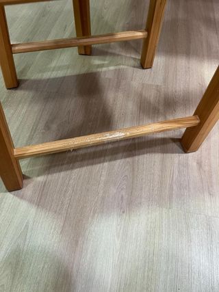Mesa y 2 Sillas Madera Ikea. Recoger en Reus