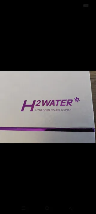 Botella Agua Hidrogenada.Cuesta 166€