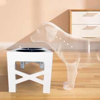 Comedero doble para mascotas