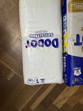 Dodot Sensitive Talla 1 (2-5 kg) - 58 y 48 uds