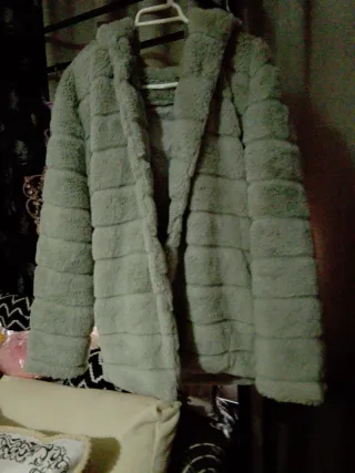 Chaquetón de pelo talla única