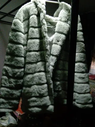 Chaquetón de pelo talla única