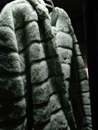 Chaquetón de pelo talla única