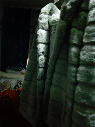 Chaquetón de pelo talla única