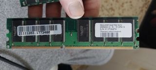 Pack 3 Memorias RAM DDR1 para PC antiguo (DDR1)