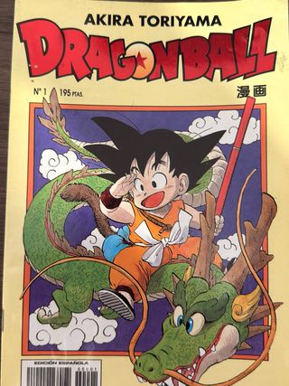 Lote serie amarilla Dragon Ball
