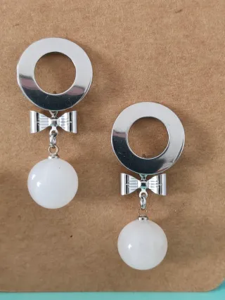 Lote pendientes piedras semipreciosas