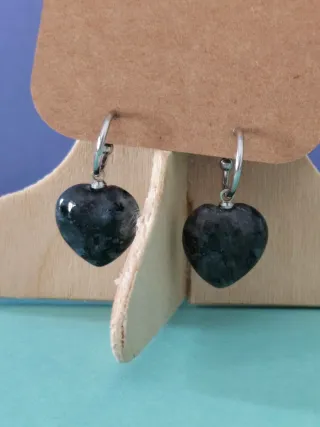 Lote pendientes piedras semipreciosas