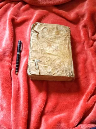 Libro de gramática del año 1789