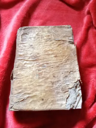 Libro de gramática del año 1789