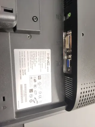 Pantalla HP AG191D Plata