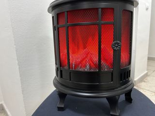 Chimenea decorativa con efecto fuego