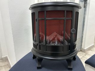Chimenea decorativa con efecto fuego