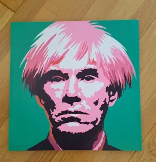 Set 4 Cuadros Pop Art 40x40