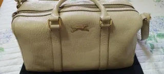 Bolso Bimba y Lola Beige y Dorado