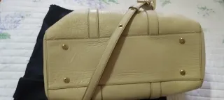 Bolso Bimba y Lola Beige y Dorado