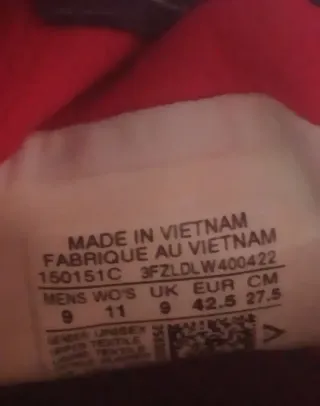 Converse All Star Rojas Talla 42,5