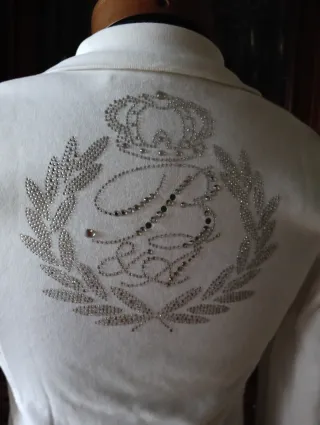 Felpa Baci & Abbracci Bianca