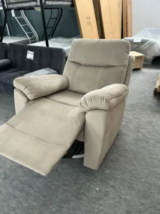 Sillón relax balancín 360° gris